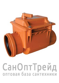 Обратный клапан для наружной канализации ПВХ 200 - фото 24907