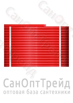 Труба из сшитого полиэтилена (красная) TiM 16 (2.0) PEX-b/EVOH 600м - фото 25488