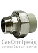 Муфта комбинированная разъемная 25х1/2" НР PPR 20125608
