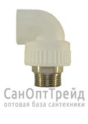 Угол комбинированный 40х1-1/4" НР под ключ PPR 20123442