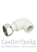 Угол с накидной гайкой 25х3/4" ВР PPR 20125570