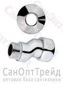 Эксцентрик для полотенцесушителя с накидной гайкой 1"х3/4" ВР/НР хром TiM 20124819
