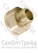 Переходник под ключ 1-1/2"х1-1/4" ВР/НР никель ТiМ