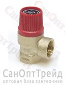 Мембранный предохранительный клапан 1/2" ВР/ВР 1,5 бар TiM